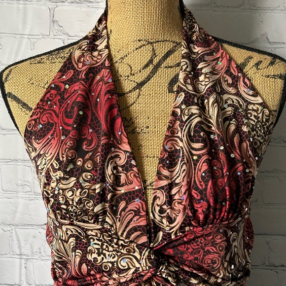 NWT Mandee Gorgeous Halter Top - Picture 2 of 16